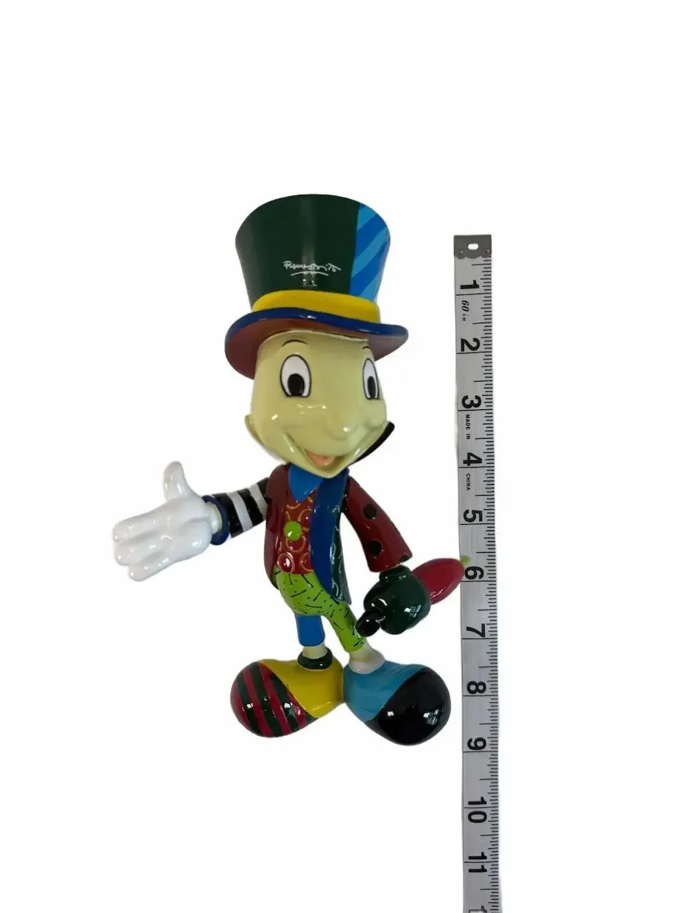 Disney Britto | Jiminy Cricket Figurine 6015552 |Brand New